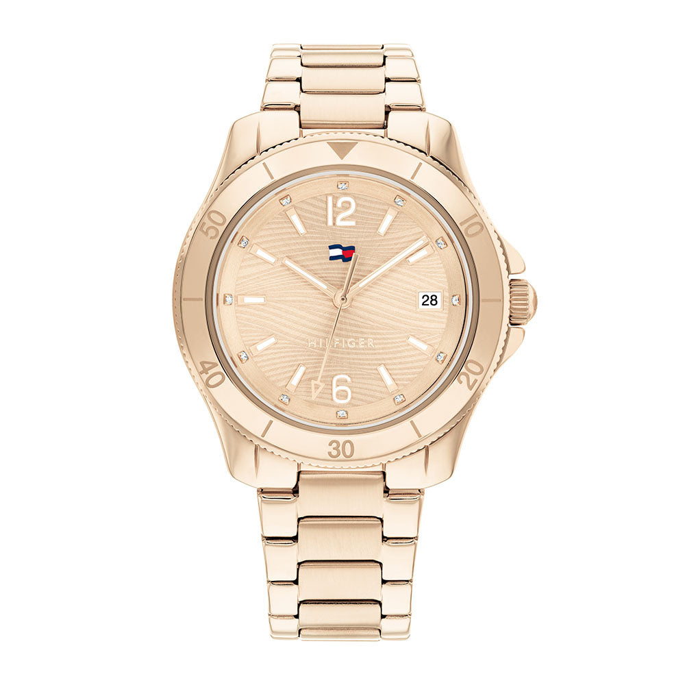 Tommy Hilfiger Brooke 3-Hand 36mm Stainless Steel Band – Watch Republic PH