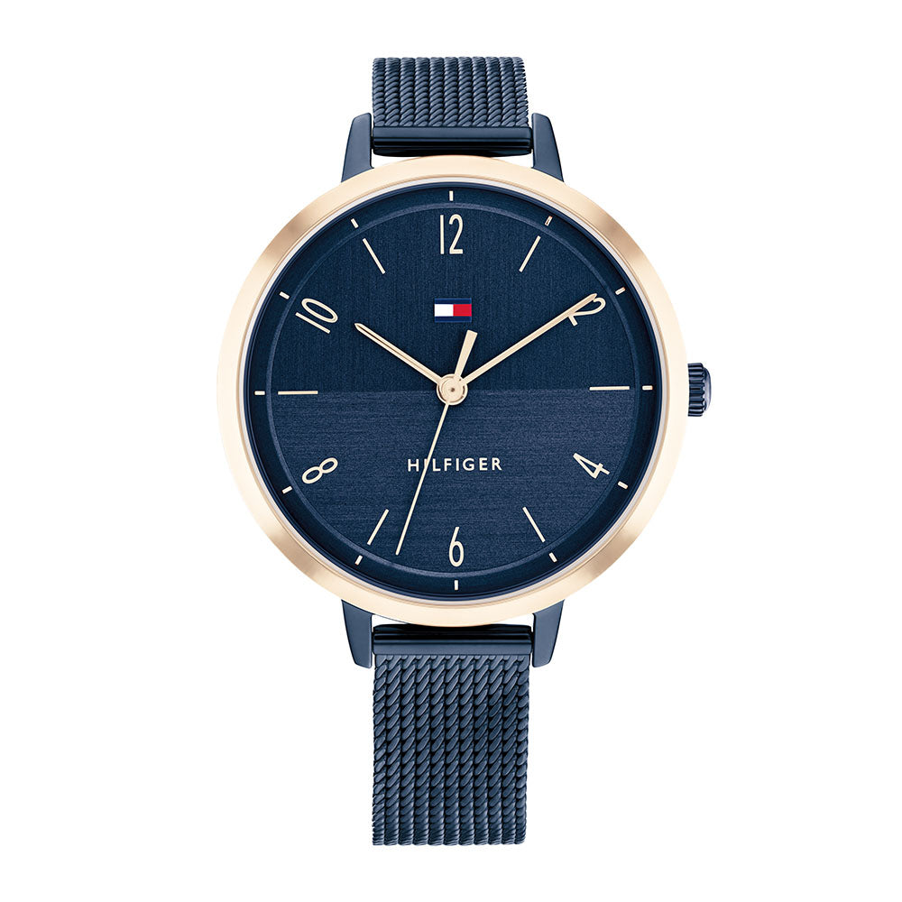 Tommy Hilfiger Florence 3-Hand 38mm Stainless Steel Band – Watch ...