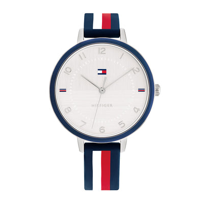 Tommy Hilfiger Florence 3-Hand 38mm Silicone Band