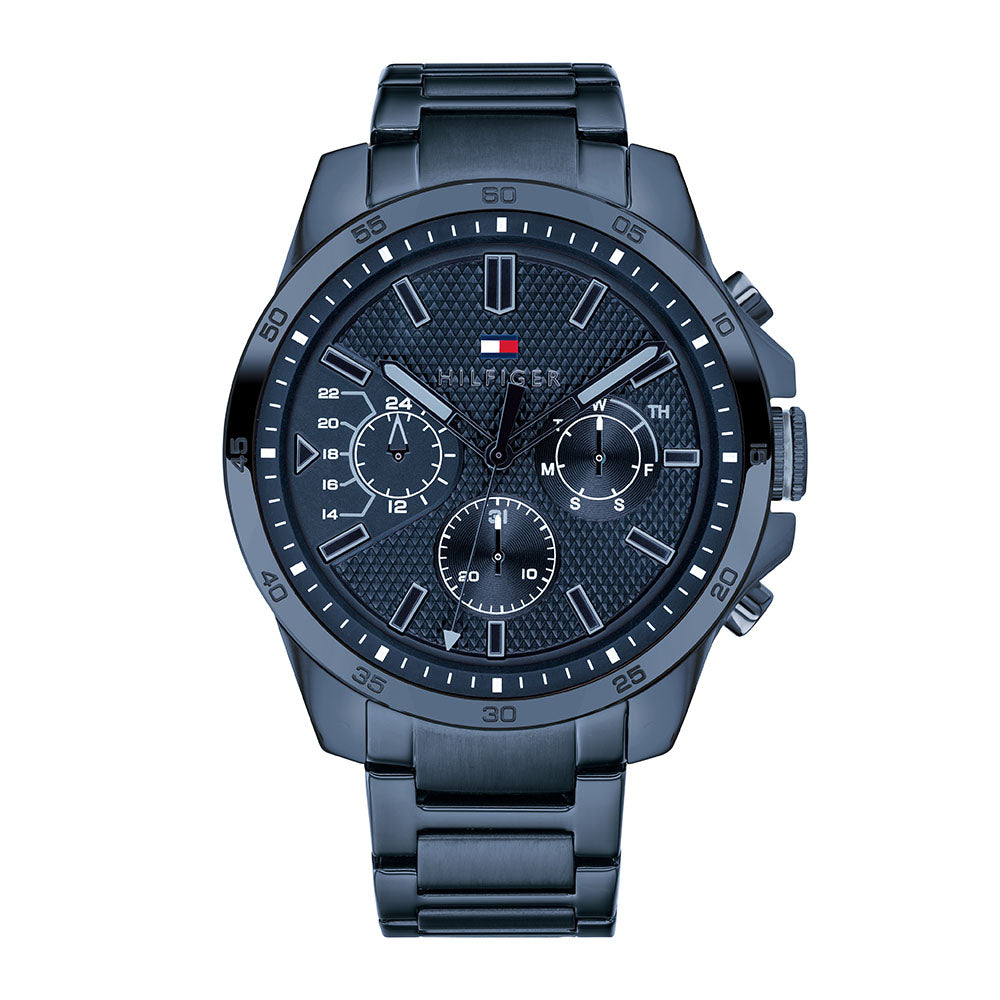 Tommy Hilfiger Decker Multifunction 48mm Stainless Steel Band