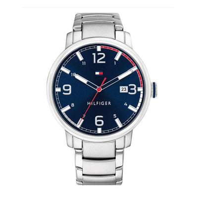 Tommy Hilfiger Th Essentials Date 44mm Stainless Steel Band