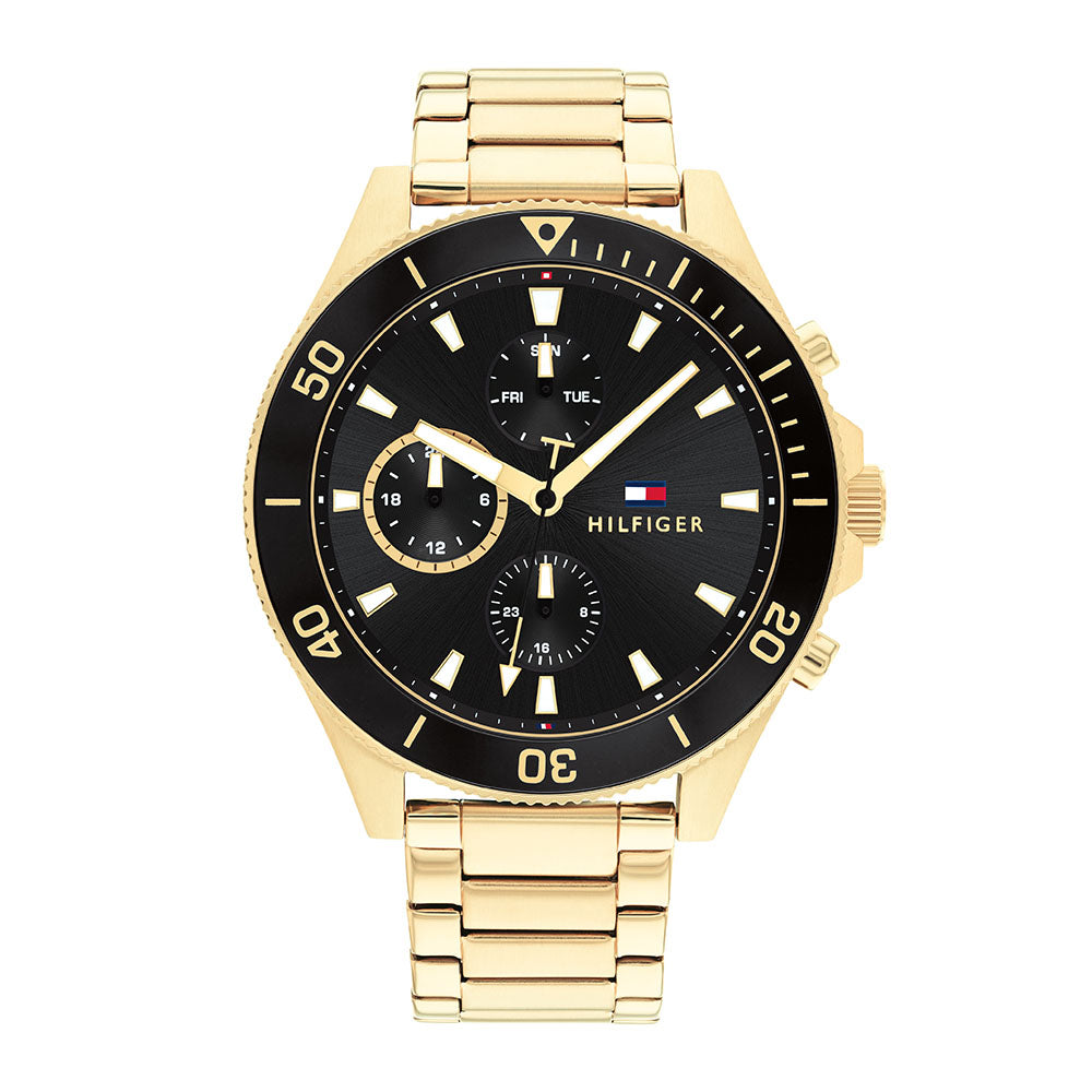 Tommy Hilfiger Larson Multifunction 46mm Stainless Steel Band