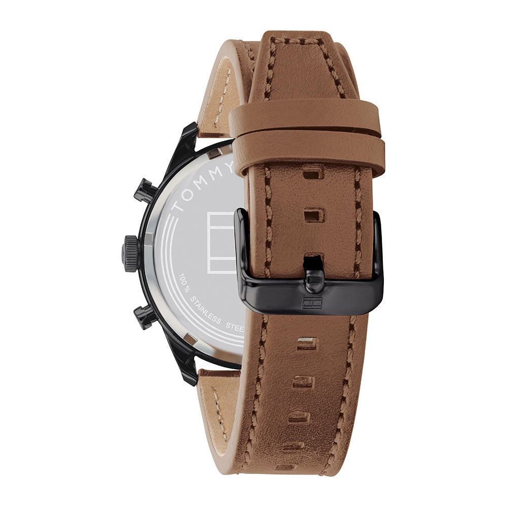Tommy Hilfiger Matthew Multifunction 44mm Leather Band
