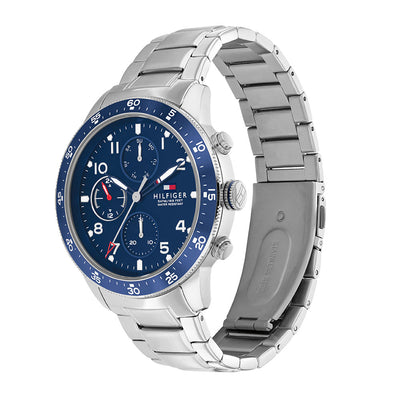 Tommy Hilfiger Jimmy Multifunction 44mm Stainless Steel Band