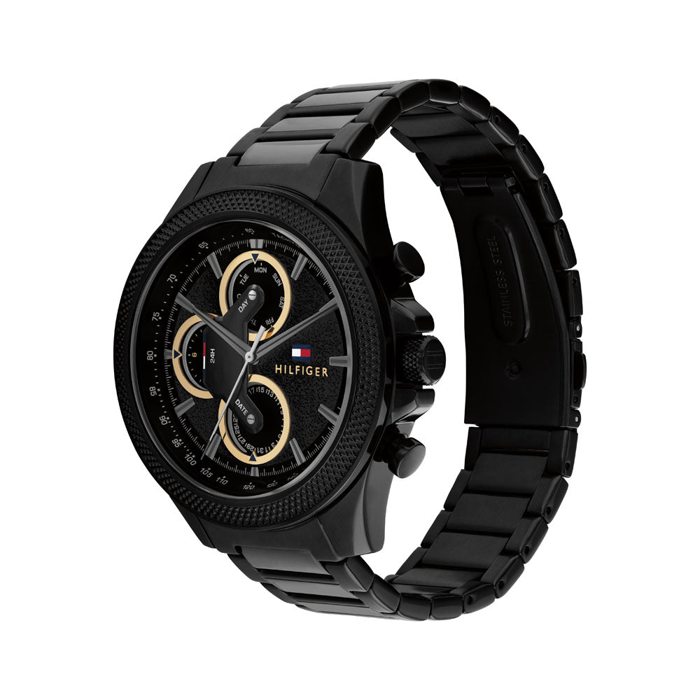 Tommy Hilfiger Clark Multifunction 46mm Stainless Steel Band