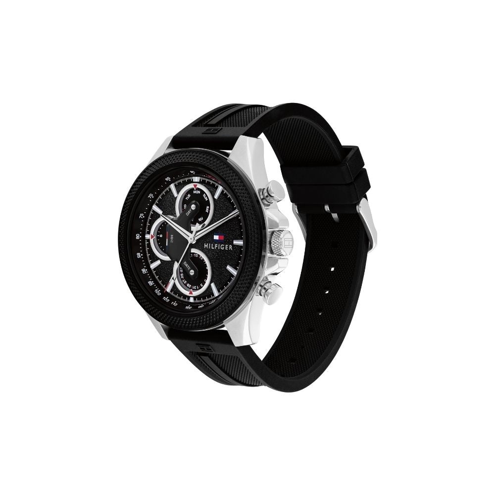 Tommy Hilfiger Clark Multifunction 46mm Silicone Band