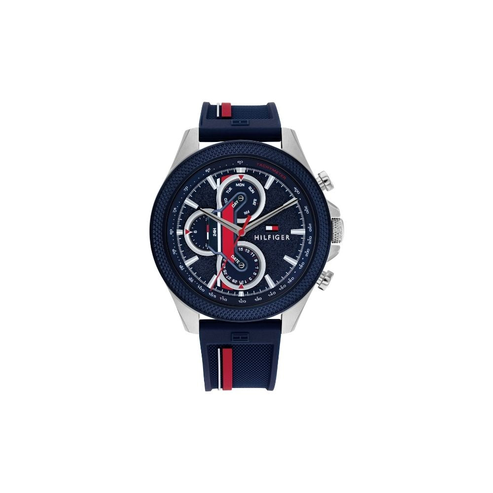 Tommy Hilfiger Clark Multifunction 46mm Silicone Band