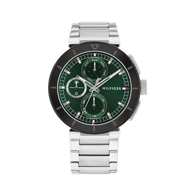 Tommy Hilfiger Lorenzo Multifunction 44mm Stainless Steel Band