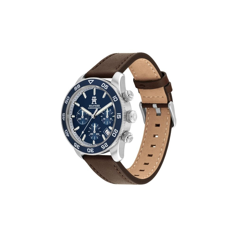 Tommy Hilfiger Th85 Chrono  41mm Leather Band