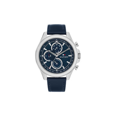 Tommy Hilfiger Clark Multifunction 46mm Leather Band