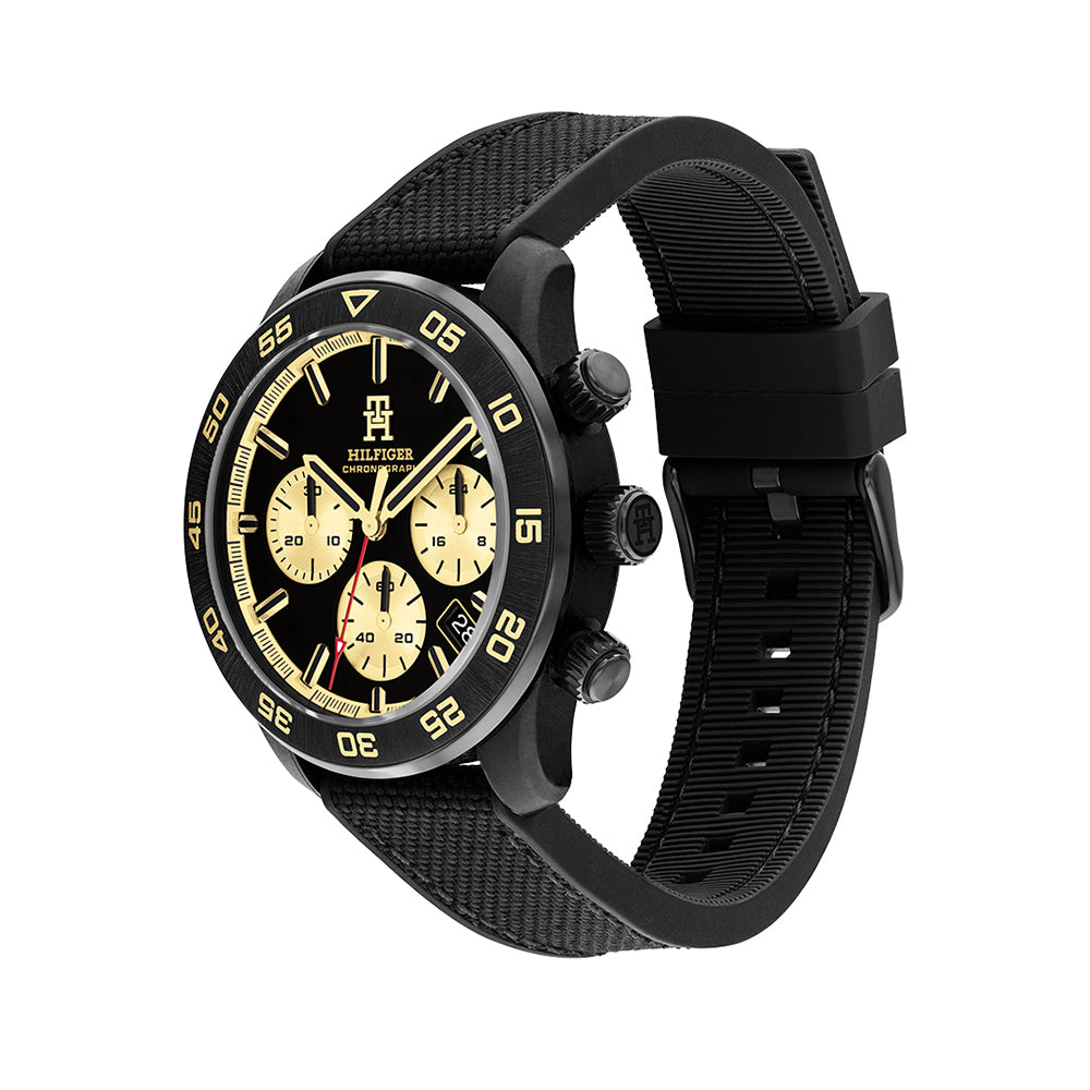 Tommy Hilfiger Th85 Carbon  42mm Fabric Band