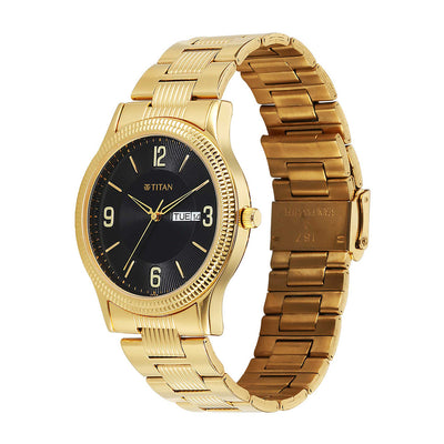 Titan Karishma Date 40mm Stainless Steel Band