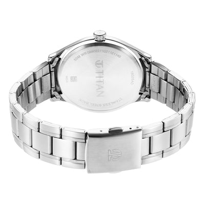 Titan Metals 3-Hand 41mm Stainless Steel Band