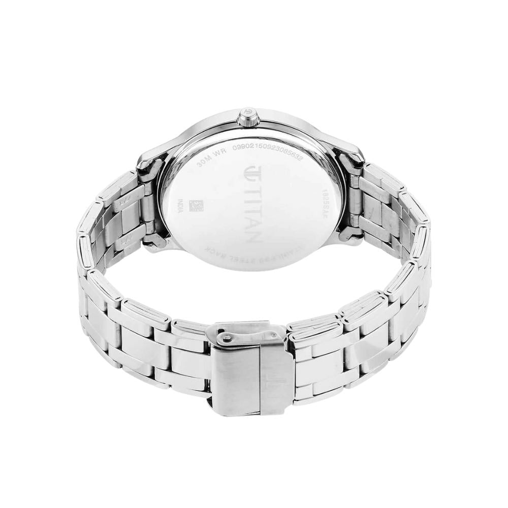 Titan Yin Yang 2-Hand 40mm Stainless Steel Band