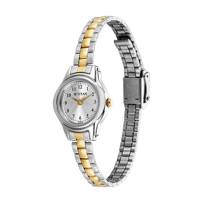Titan Karishma 3-Hand 22mm Stainless Steel Band