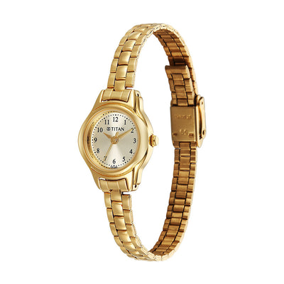 Titan Karishma 3-Hand 22mm Stainless Steel Band