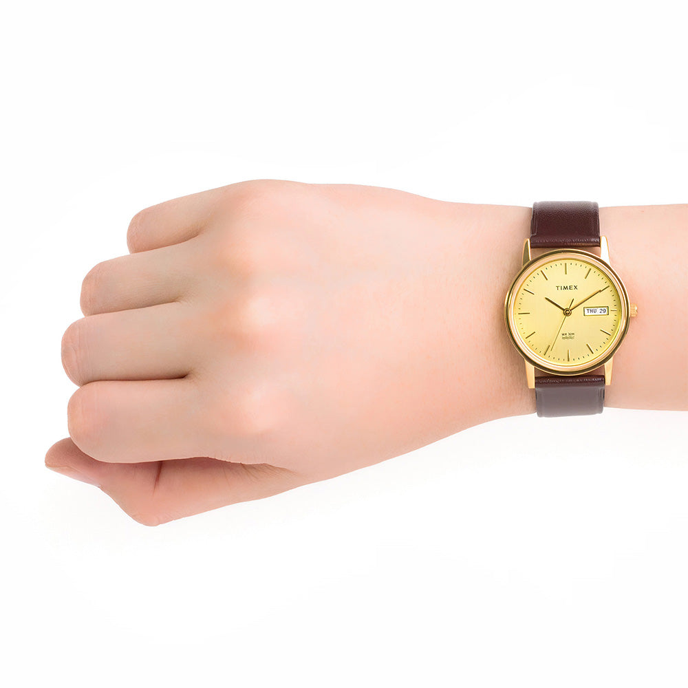 Timex Ab Series Day-Date Leather Band – Watch Republic PH