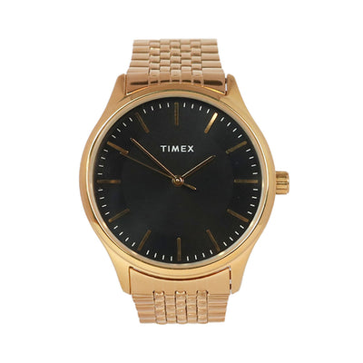 Timex Tg65-1 Series 3-Hand 39mm Stainless Steel Band