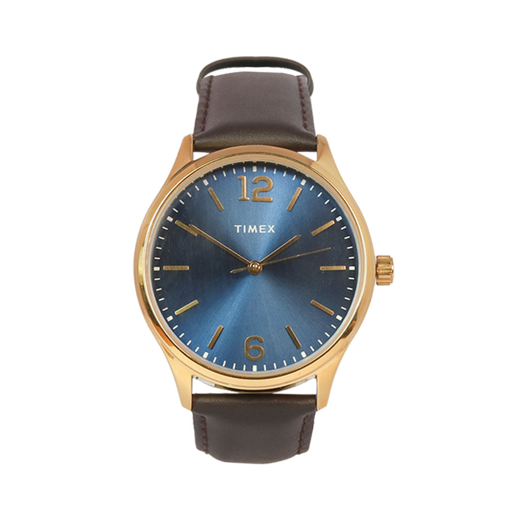 Timex Tg65-1 Series 3-Hand 39mm Leather Band