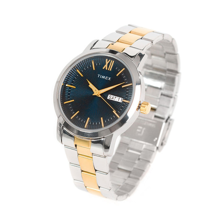 Timex Benedict Day-Date 39mm Stainless Steel Band – Watch Republic PH