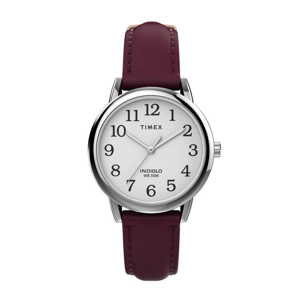 Timex Easy Reader Classic 3-Hand 30mm Leather Band