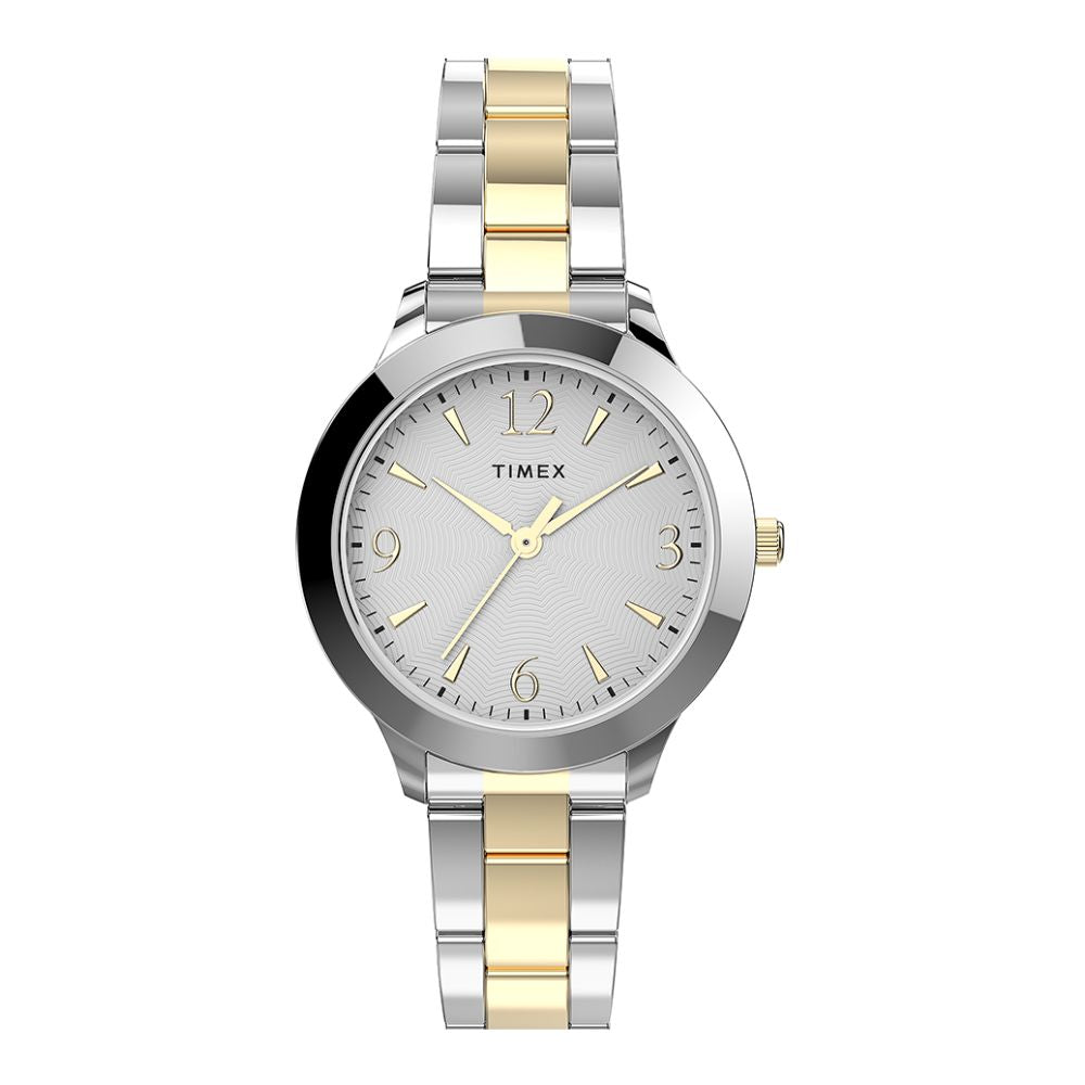 Timex Ladies Classics 3-Hand 32mm Stainless Steel Band
