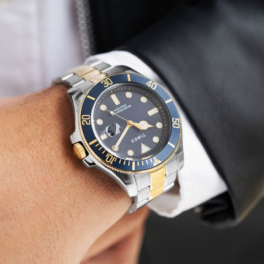 Tiex Harborside Coast - Reloj Autoático De 44 Para Hobre, Arrón