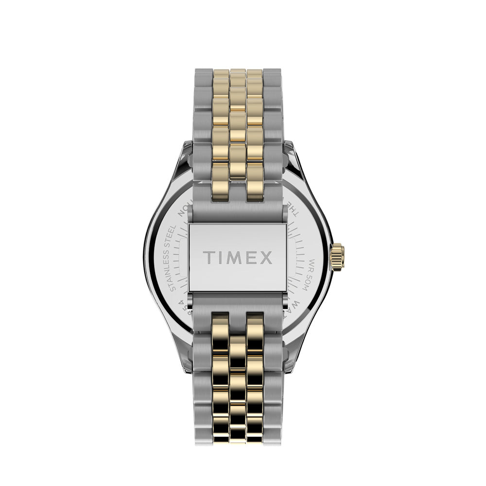 Timex Legacy 3-Hand 34mm Stainless Steel Band