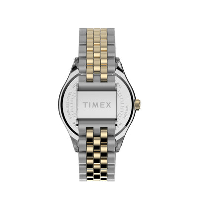 Timex Legacy 3-Hand 34mm Stainless Steel Band