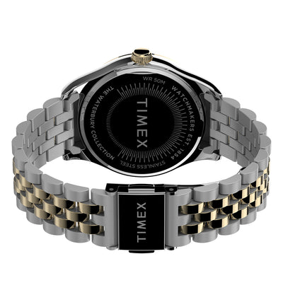 Timex Legacy 3-Hand 34mm Stainless Steel Band