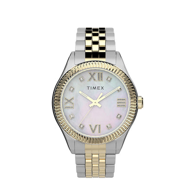 Timex Legacy 3-Hand 34mm Stainless Steel Band
