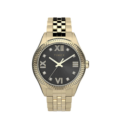 Timex Legacy 3-Hand 34mm Stainless Steel Band