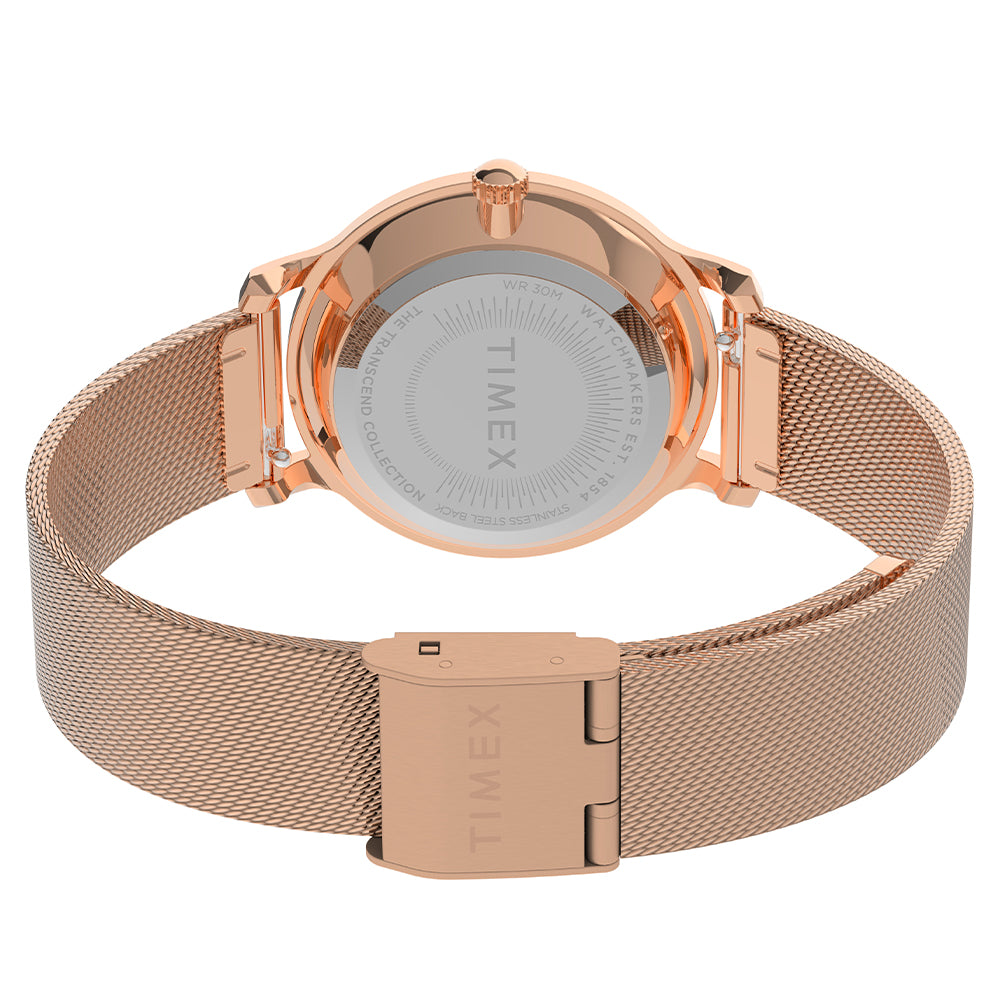 Timex Transcend Celestial 3-Hand 31mm Stainless Steel Band