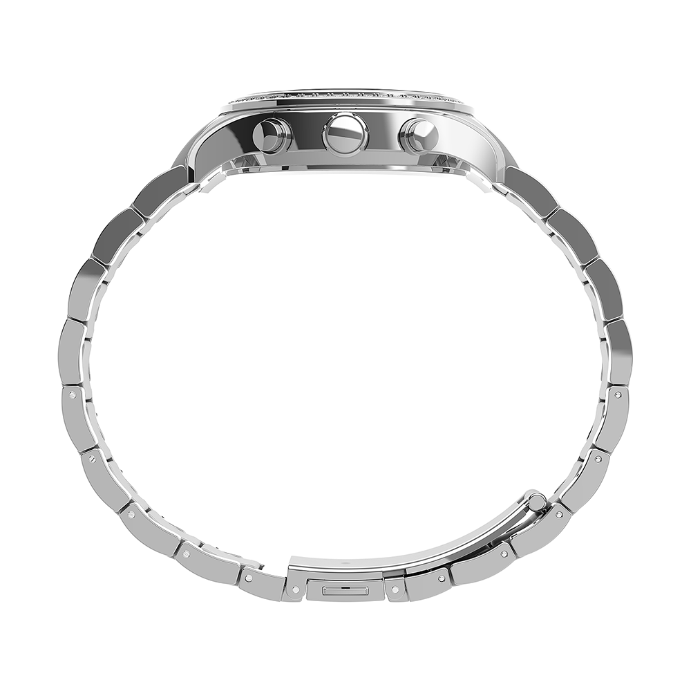 Timex Ladies Chrono Chronograph 38mm Metal Band