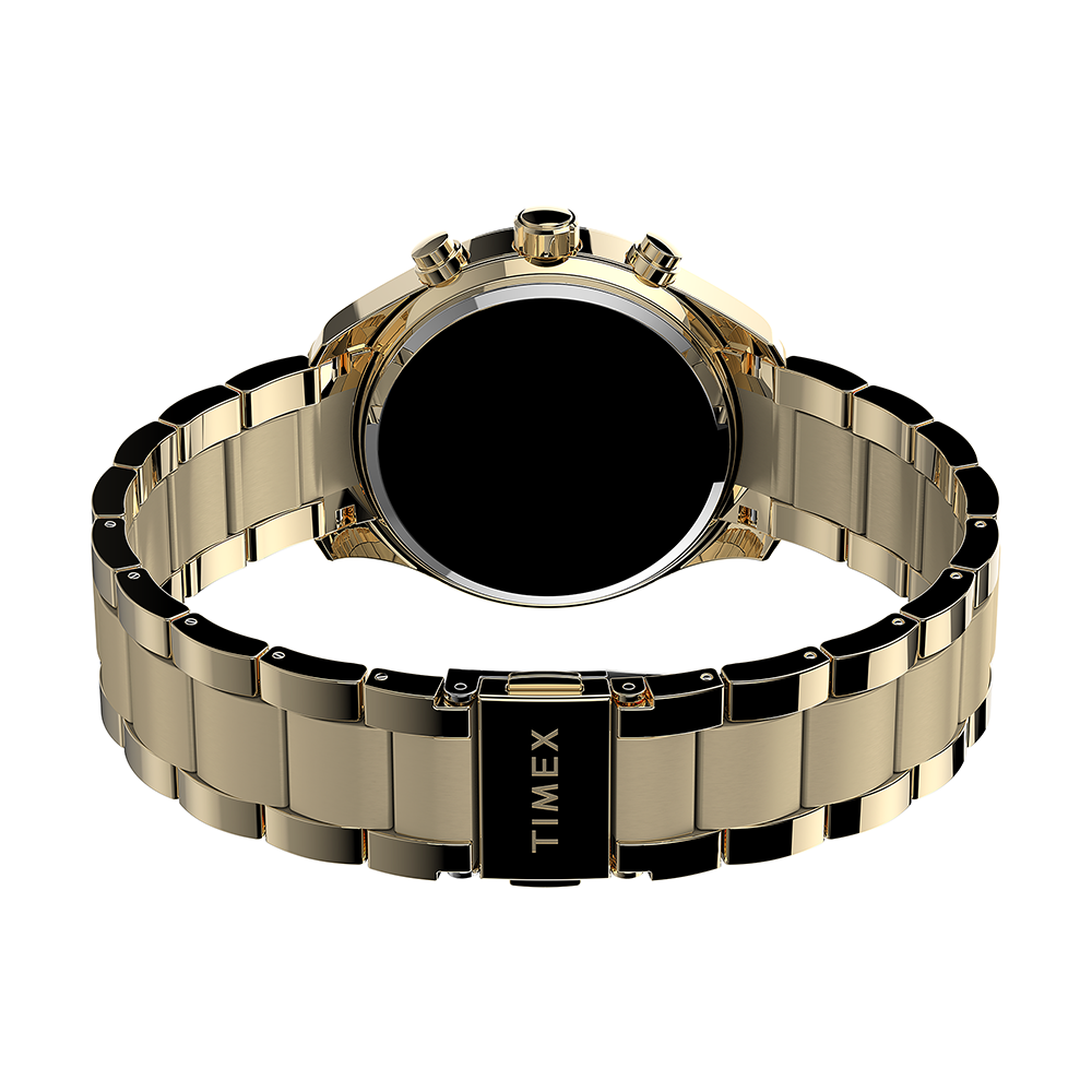 Timex Ladies Chrono Chronograph 38mm Metal Band