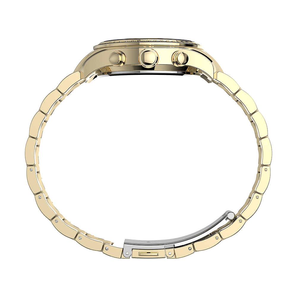 Timex Ladies Chrono Chronograph 38mm Metal Band