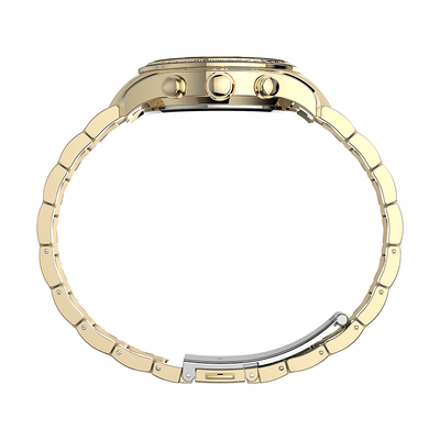 Timex Ladies Chrono Chronograph 38mm Metal Band