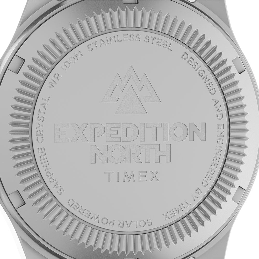 Timex Expedition North Field Solar Date 41mm Leather Band