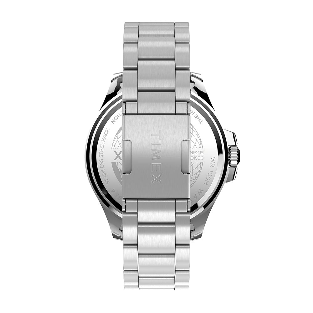 Timex Harborside Coast Date 43mm Stainless Steel Band