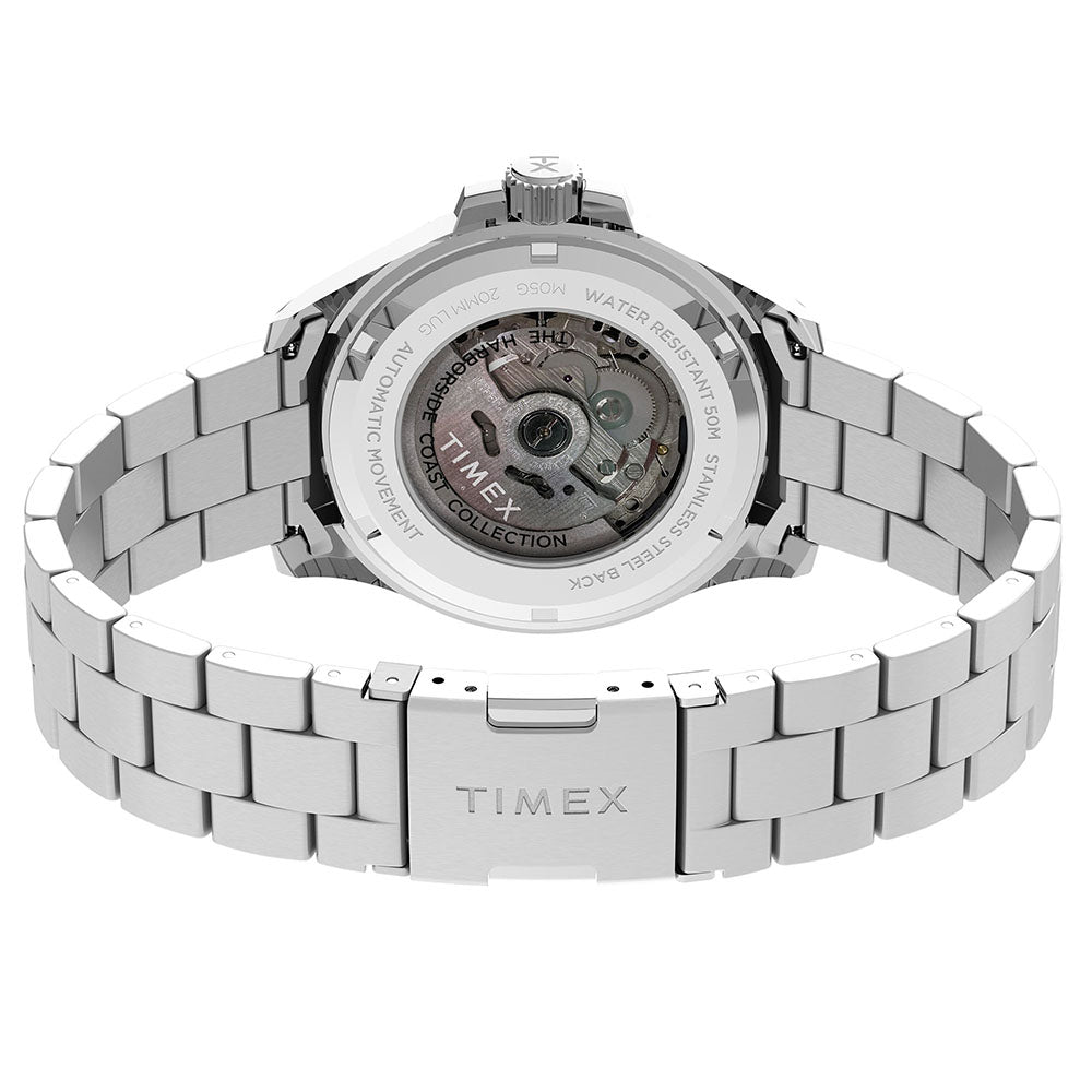 Timex Harborside Coast Date 43mm Stainless Steel Band