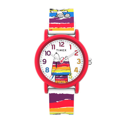 Timex Weekender X Peanuts 3-Hand 36mm Rubber Band