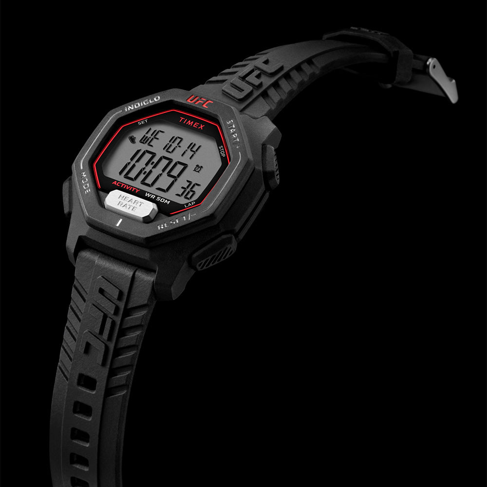 Timex Timex Ufc Spark Digital 46mm Resin Band