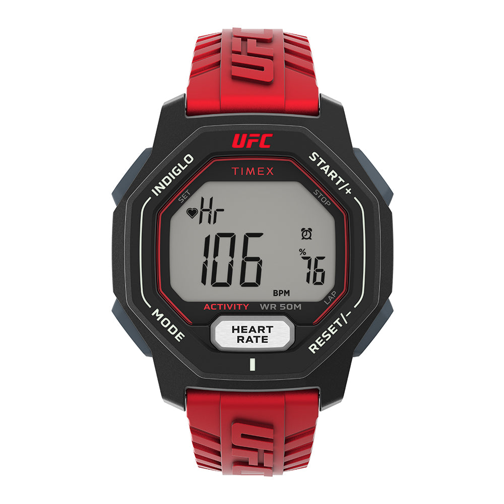 Timex Timex Ufc Spark Digital 46mm Resin Band