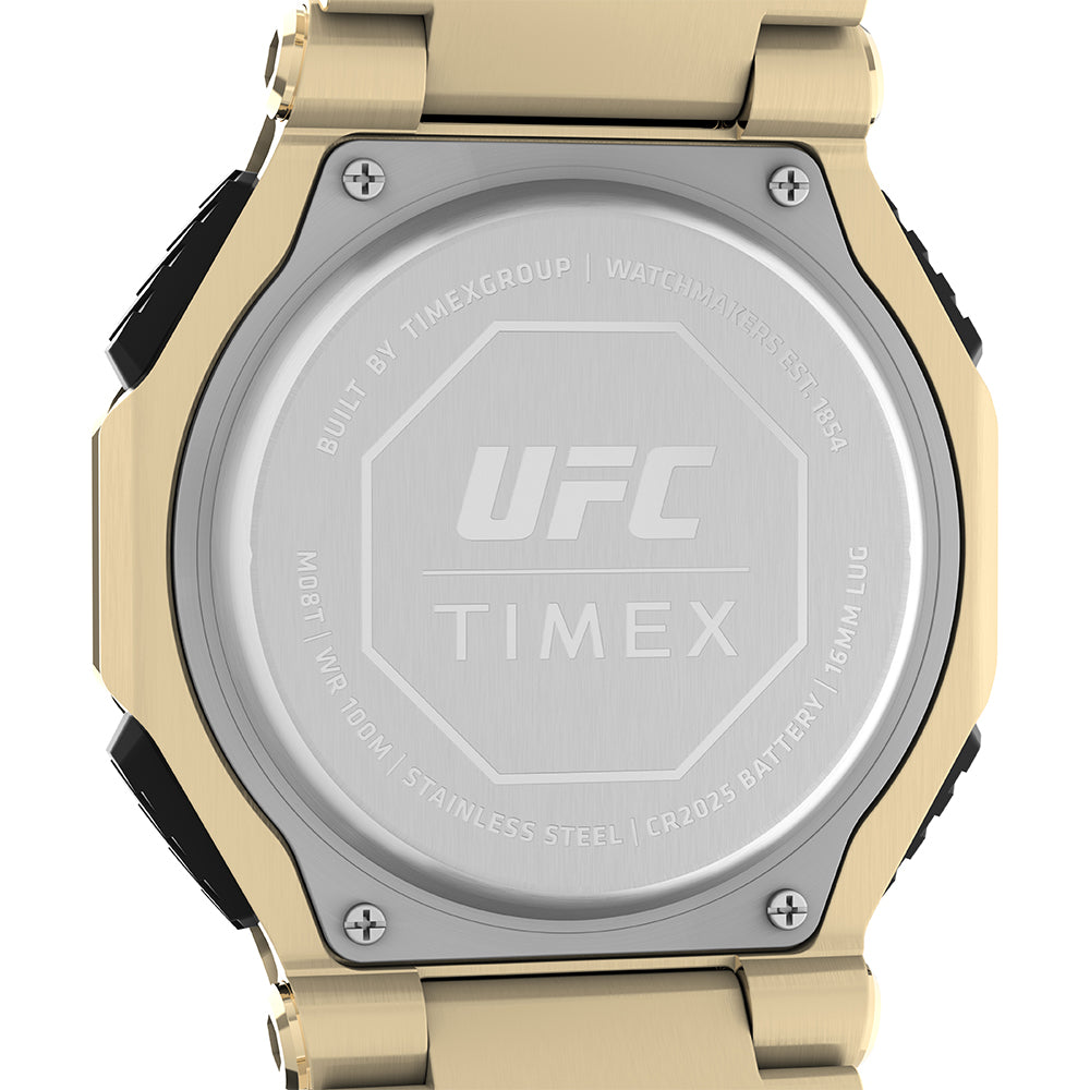 Timex Timex Ufc Colossus Multifunction 45mm Stainless Steel Band