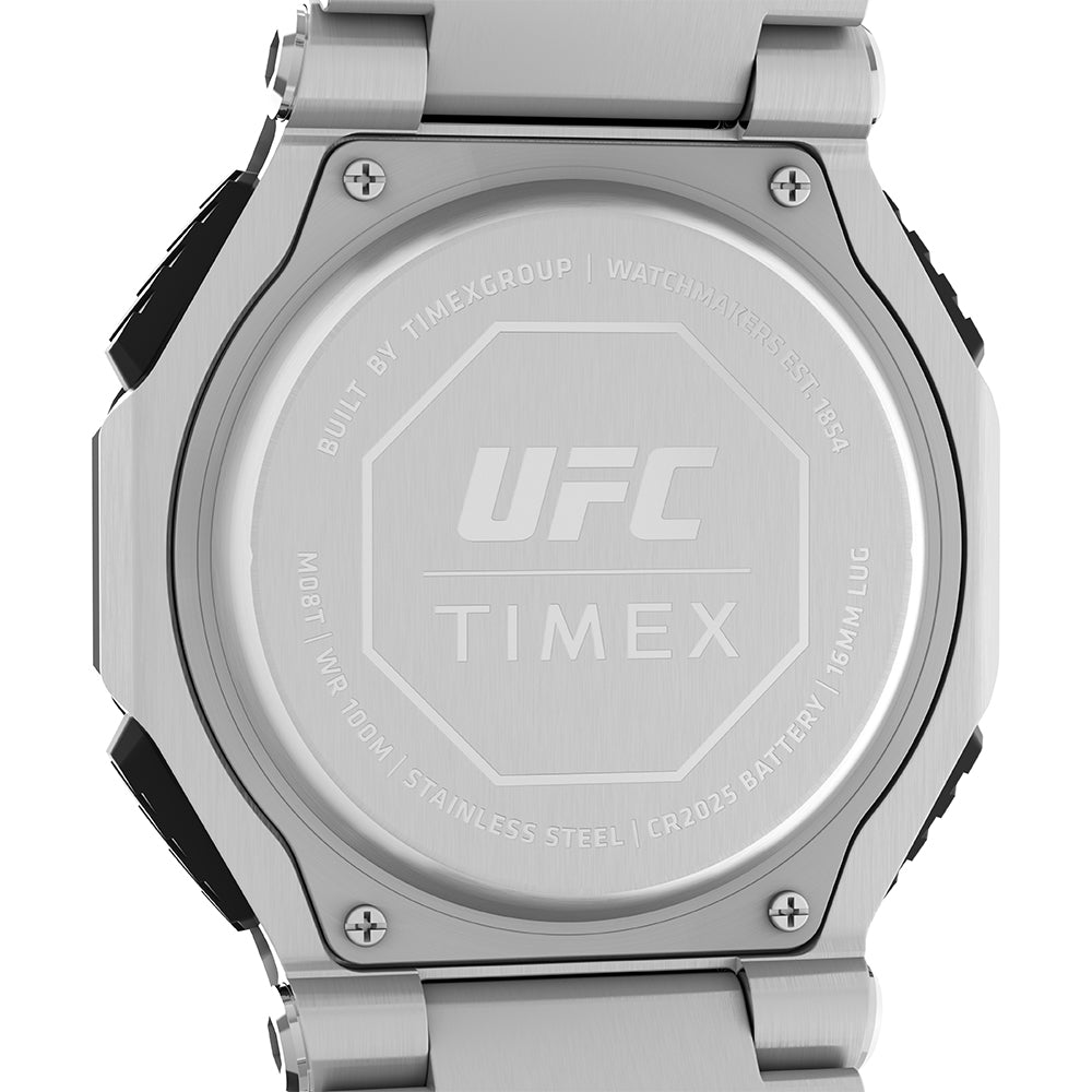 Timex Timex Ufc Colossus Multifunction 45mm Stainless Steel Band