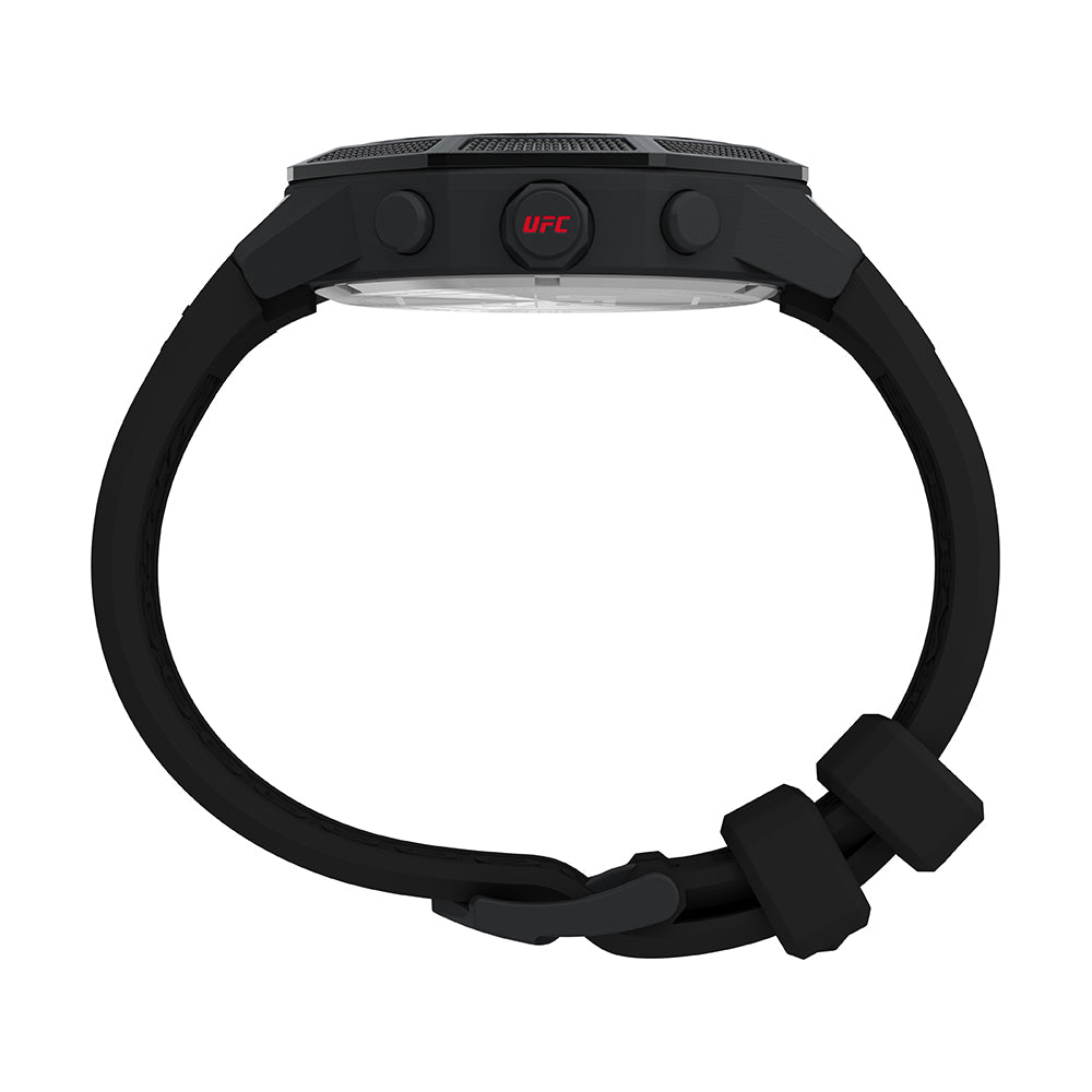 Timex Timex Ufc King Multifunction 45mm Rubber Band