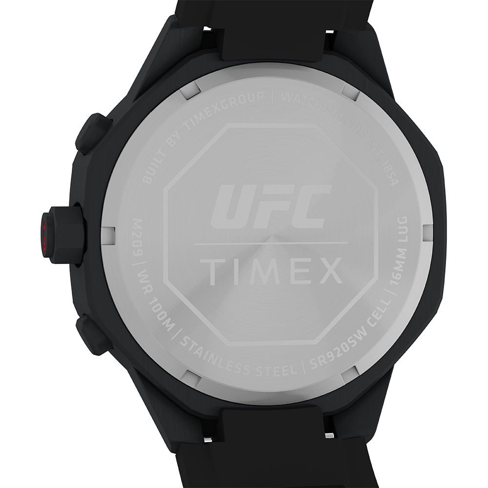 Timex Timex Ufc King Multifunction 45mm Rubber Band