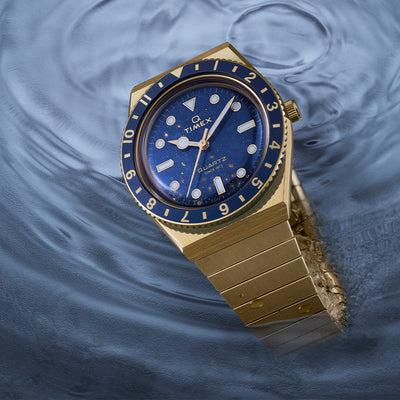 Timex Q Timex 3-Hand 36mm Stainless Steel Band