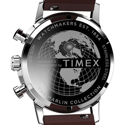 Timex Marlin Quartz Chronograph 40mm Leather Band
