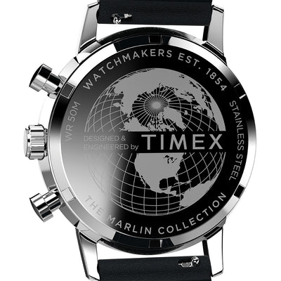 Timex Marlin Quartz Chronograph 40mm Leather Band
